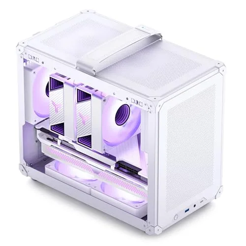 Jonsbo C6 Max mATX White - vue 4
