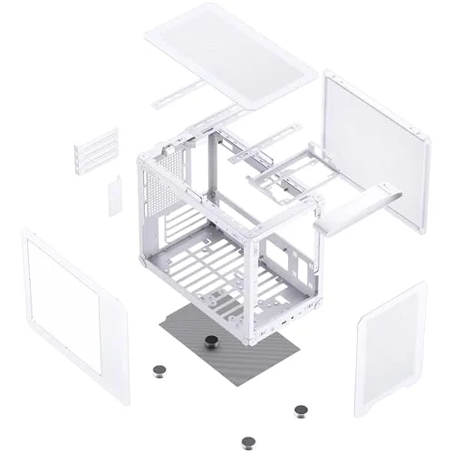 Jonsbo C6 Max mATX White - vue 9
