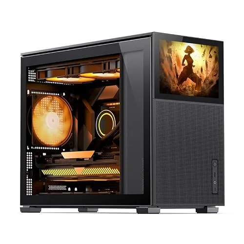 Jonsbo D31 Mesh mATX Black - vue 2