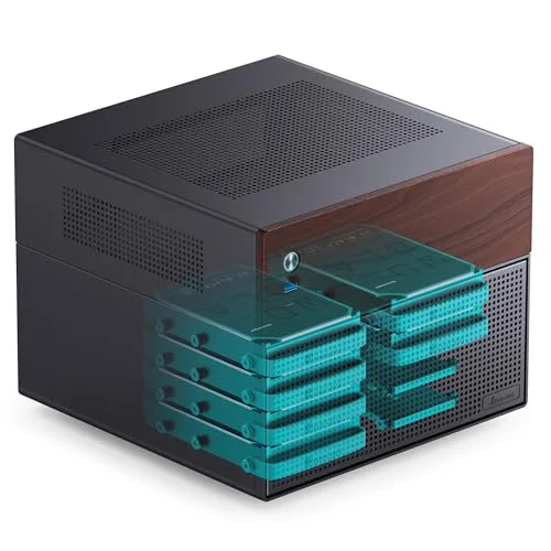 Jonsbo N4 Black mATX - vue 2