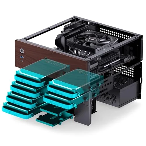 Jonsbo N4 Black mATX - vue 3