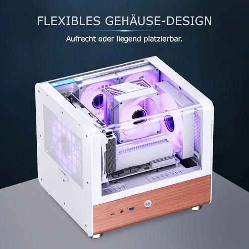 Jonsbo TK-0 mITX White - vue 3
