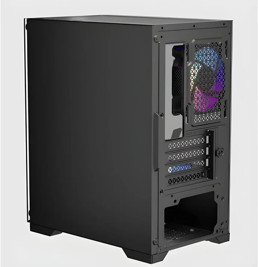 Keep Out XC-201 mATX RGB - vue 2