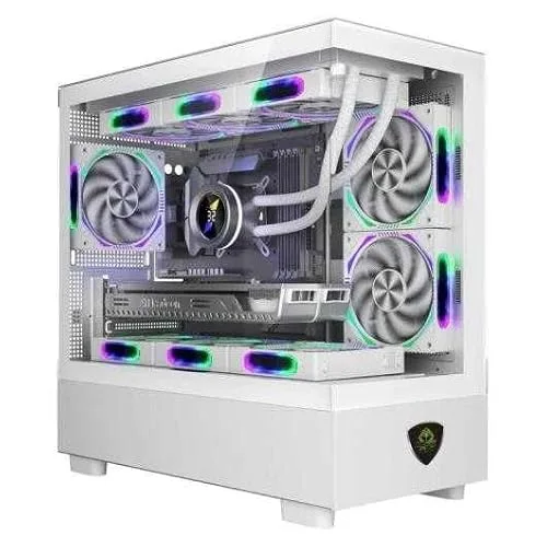 KeepOut XC-301W mATX RGB White