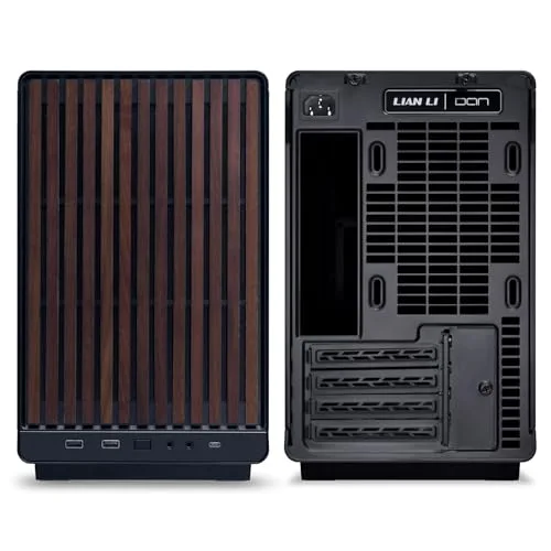 Lian Li A3 Wood mATX Black - vue 3