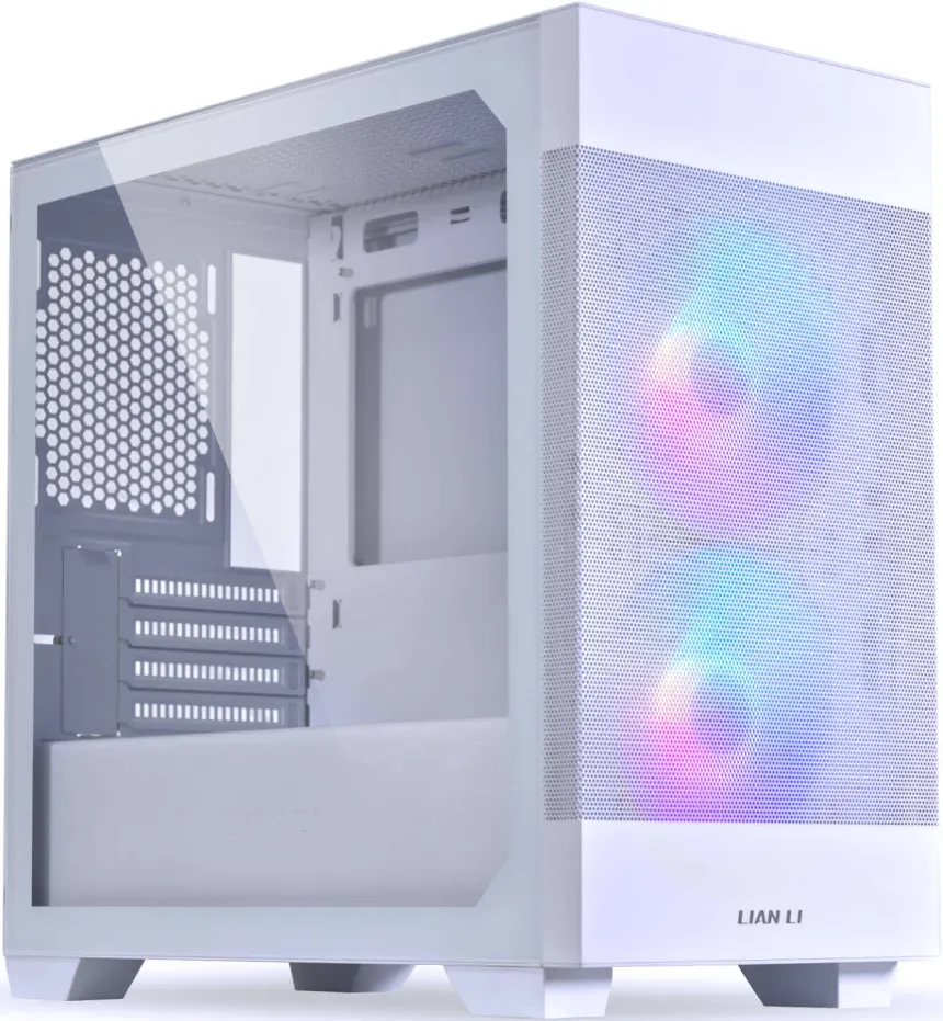 Lian Li Lancool 205M mATX RGB White - vue 2