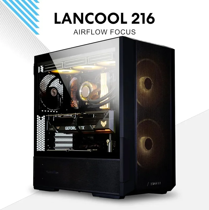 Lian Li LANCOOL 216 RGB mATX - vue 3