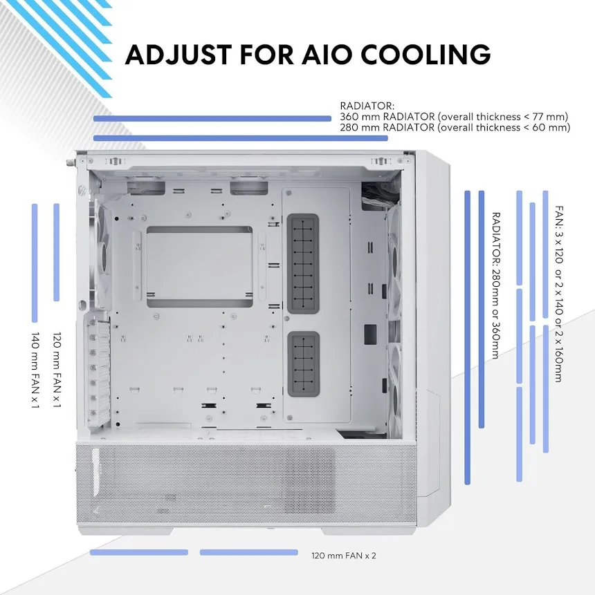 Lian Li LANCOOL 216 RGB mATX - vue 5
