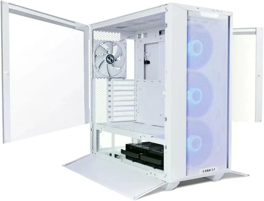 Lian Li Lancool III RGB ATX White - vue 3