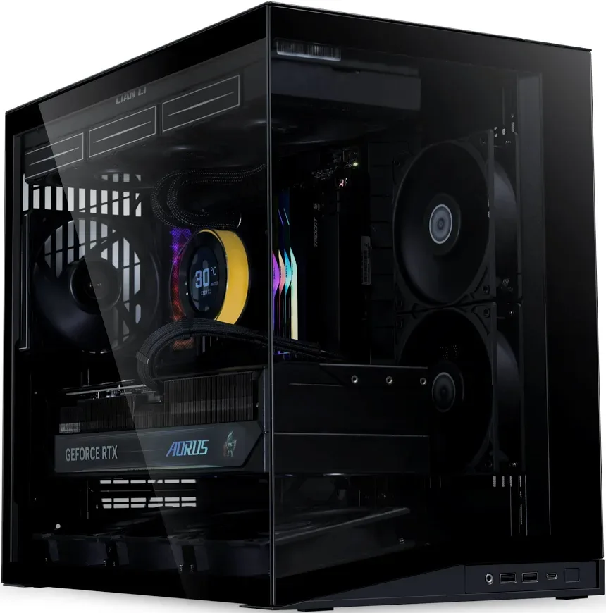 Lian Li O11D Mini V2 Flow mATX - vue 2