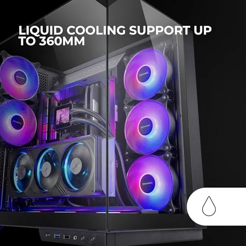 Mars Gaming MC-3GF ATX RGB - vue 4