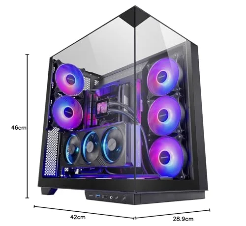 Mars Gaming MC-3GF ATX RGB - vue 7