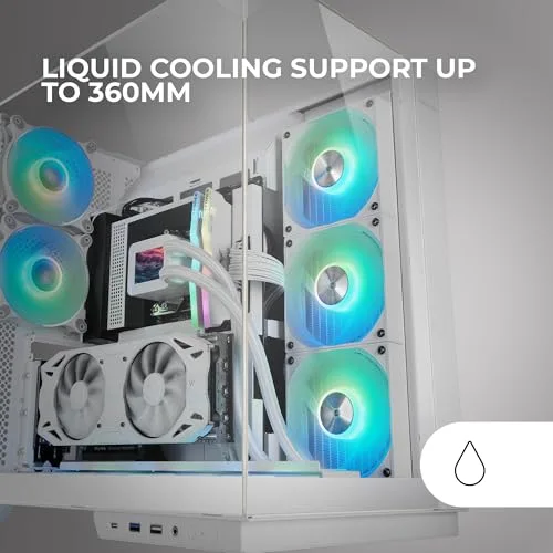 Mars Gaming MC-3GF ATX RGB - vue 4