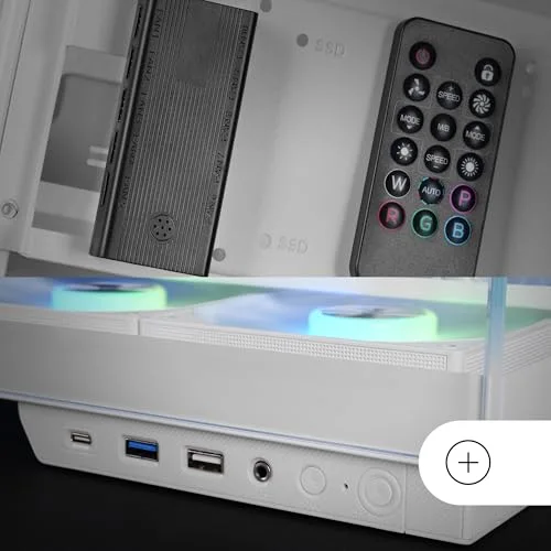 Mars Gaming MC-3GF ATX RGB - vue 5
