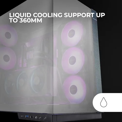 Mars Gaming MC-3GF ATX RGB - vue 4