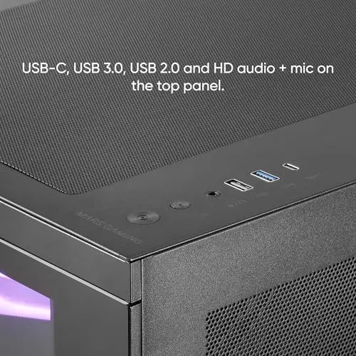 Mars Gaming MC-3TCORELCD ATX RGB - vue 6