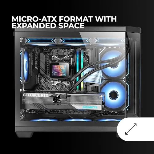 Mars Gaming MC-3TCOREM mATX - vue 4
