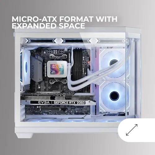 Mars Gaming MC-3TCOREM mATX - vue 4