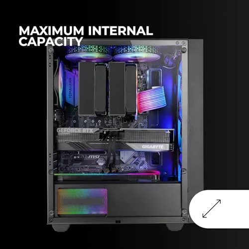 Mars Gaming MC-AIR ATX RGB - vue 5