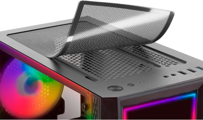 Mars Gaming MC-ART FRGB ATX RGB - vue 4
