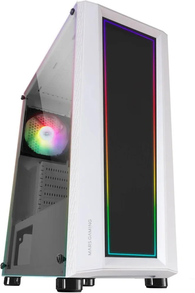 Mars Gaming MC-ART FRGB ATX RGB White