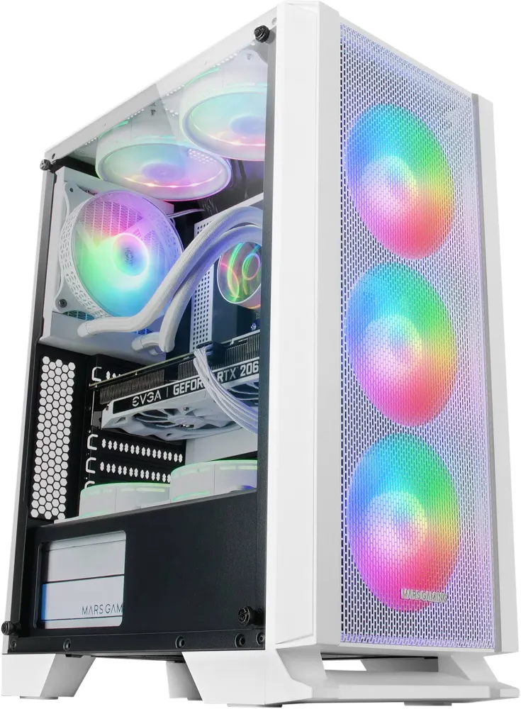 Mars Gaming MC-C ATX White - vue 4