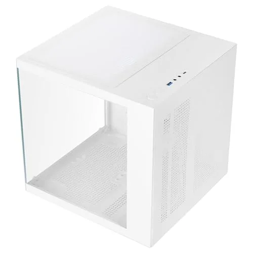 Mars Gaming MC-CUBE mATX RGB White - vue 9