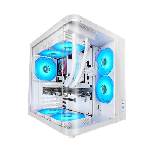 Mars Gaming Mc-Curv ATX White