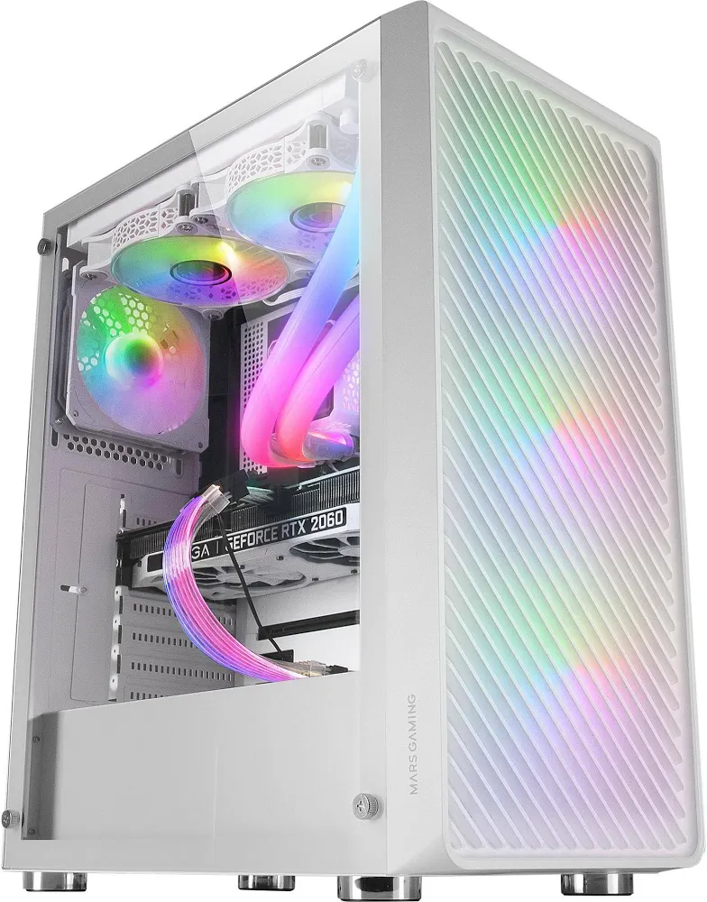 Mars Gaming MC-F ATX RGB - vue 3