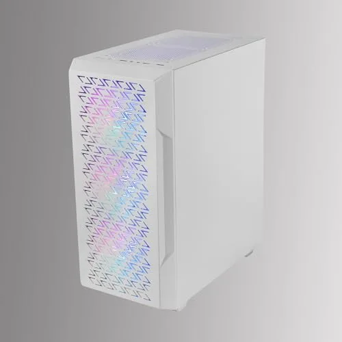 Mars Gaming MC-GEO ATX RGB White - vue 7