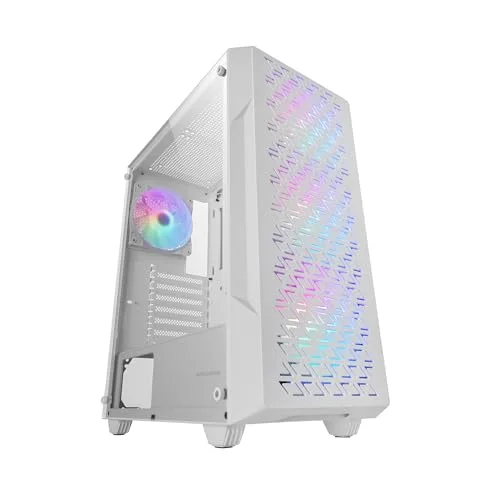 Mars Gaming MC-GEO ATX RGB White