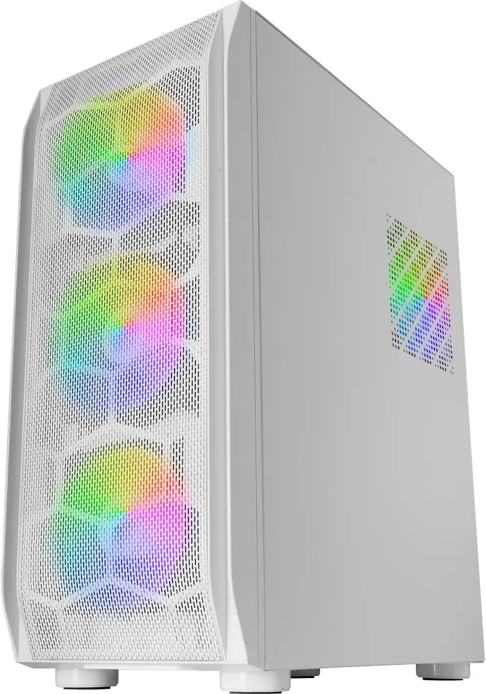 Mars Gaming MC-KX ATX RGB White - vue 2