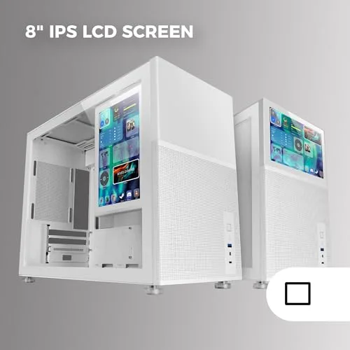 Mars Gaming MC-LCD mATX - vue 2