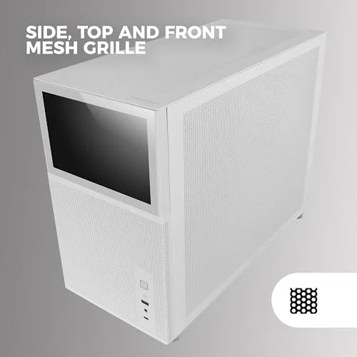 Mars Gaming MC-LCD mATX - vue 3