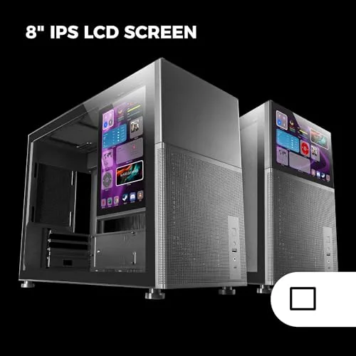 Mars Gaming MC-LCD mATX RGB - vue 2