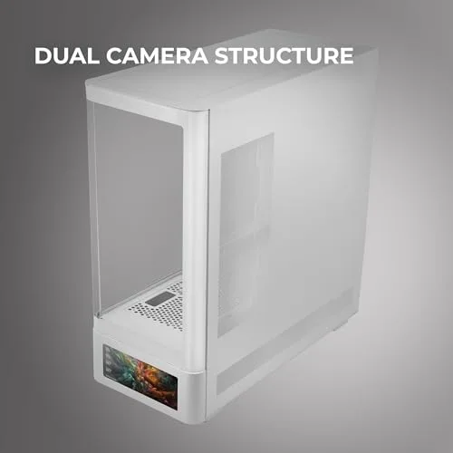 Mars Gaming MC-LCDPRO ATX White - vue 7