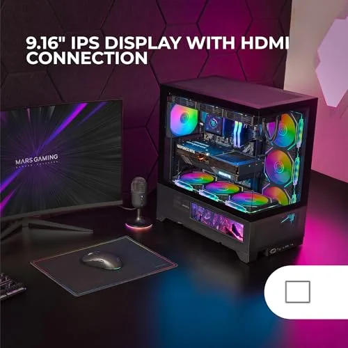 Mars Gaming MC-LCDX ATX - vue 2