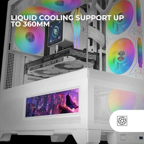 Mars Gaming MC-LCDX ATX - vue 5