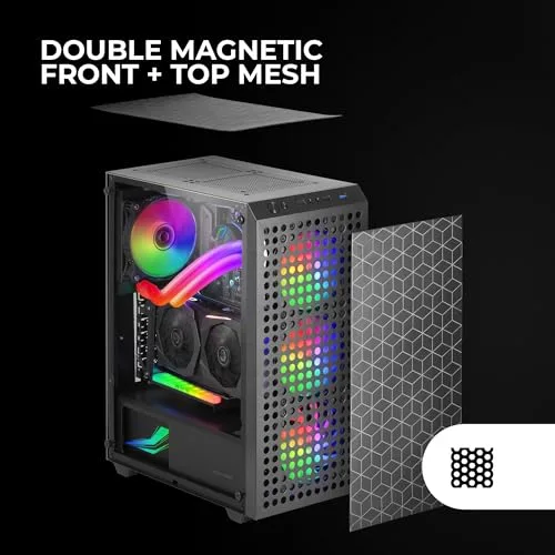 Mars Gaming MC-MAG ATX RGB - vue 3