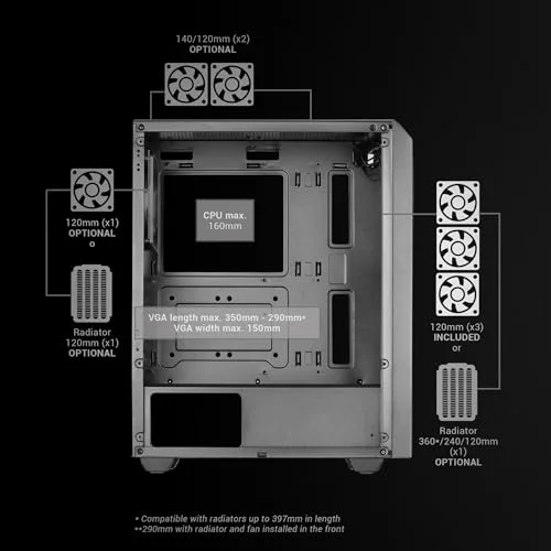 Mars Gaming MC-MAG ATX RGB - vue 6