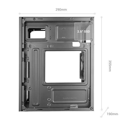 Mars Gaming MC-MESHPRO mATX - vue 5