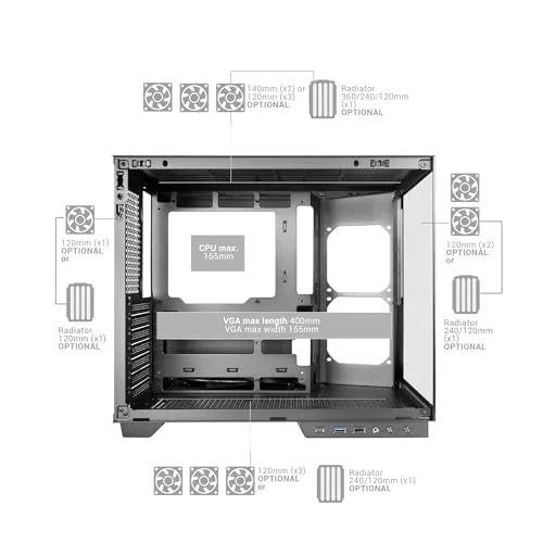 Mars Gaming MC-MIRAGE ATX - vue 4