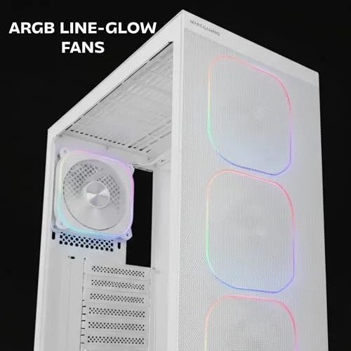 Mars Gaming Mc-Nebula ATX RGB - vue 2