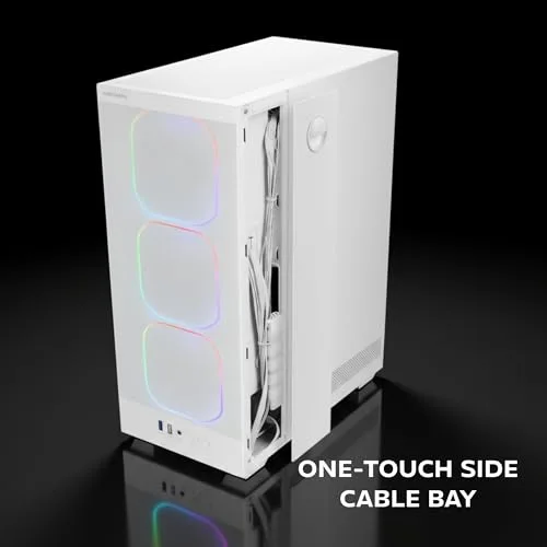 Mars Gaming Mc-Nebula ATX RGB - vue 3