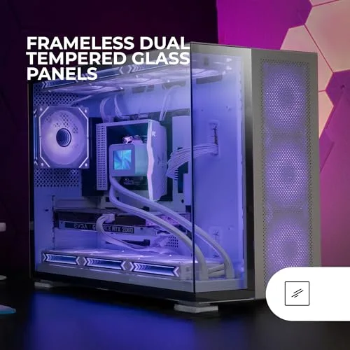 Mars Gaming MC-NOVA2 E-ATX White - vue 2