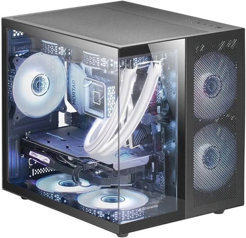 Mars Gaming MC-NOVAM mATX - vue 3