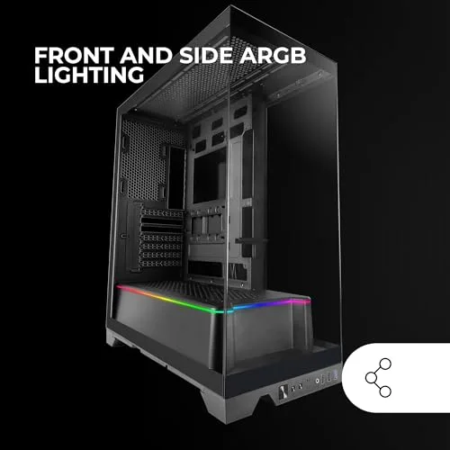 Mars Gaming MC-PRISMA ATX RGB - vue 3