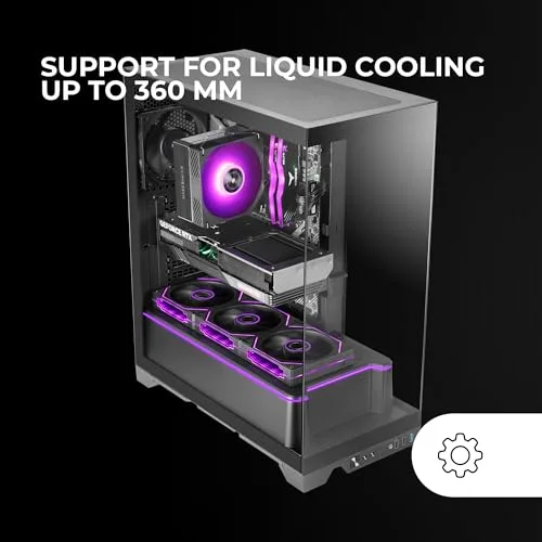 Mars Gaming MC-PRISMA ATX RGB - vue 4
