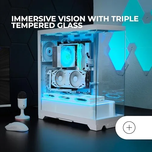 Mars Gaming MC-PRISMA ATX RGB - vue 2