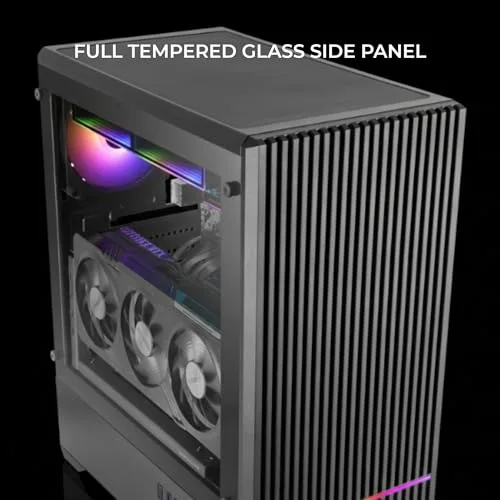 Mars Gaming MC-Quantum ATX RGB - vue 3